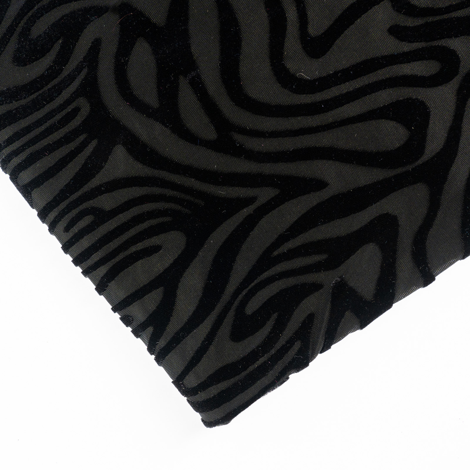 zebra burnout velvet