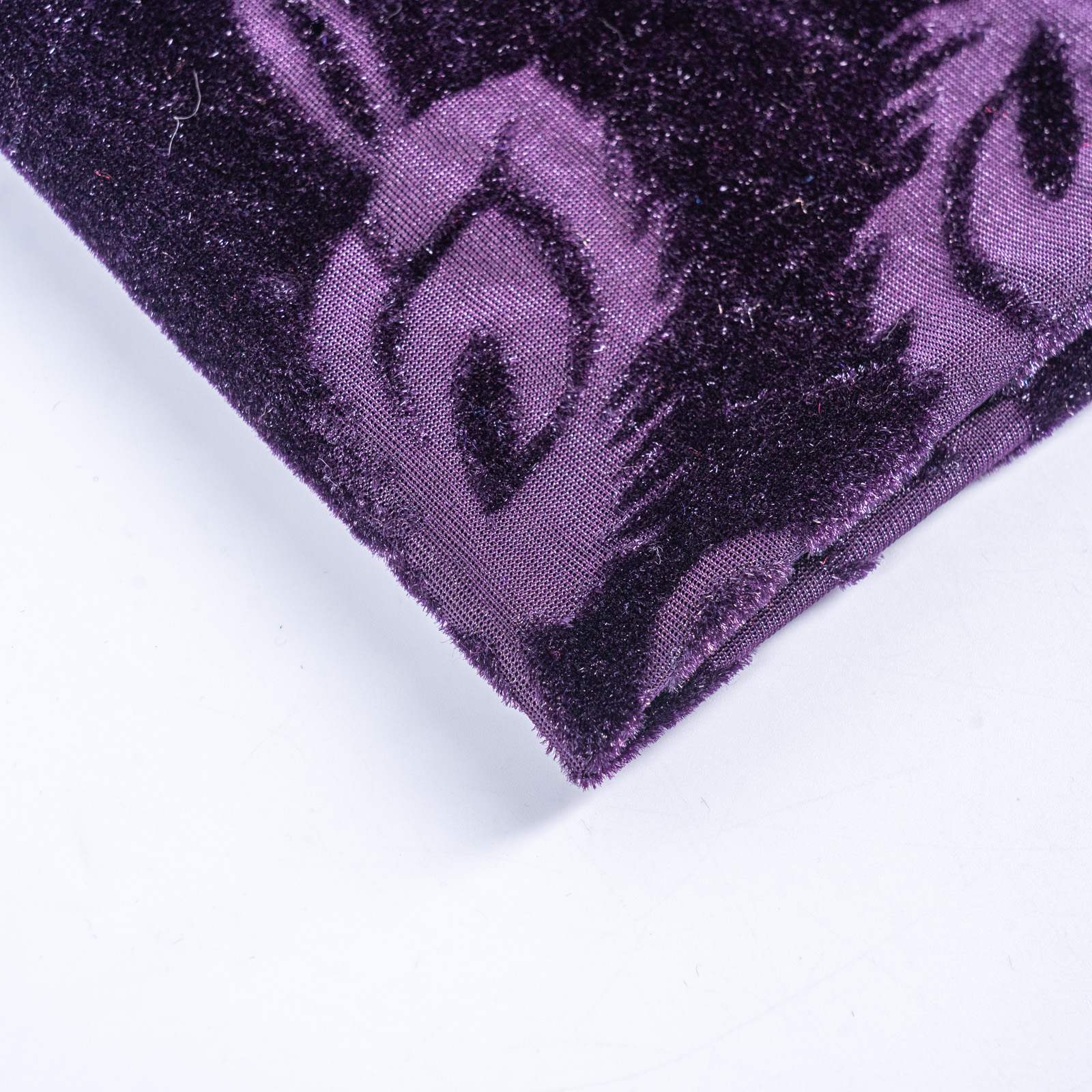 burnout velvet knitting fabric