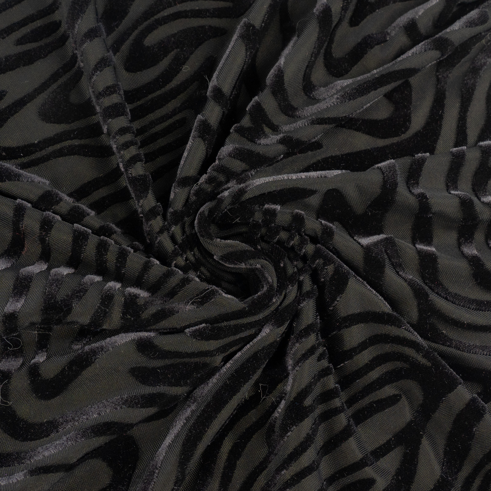 zebra burnout velvet